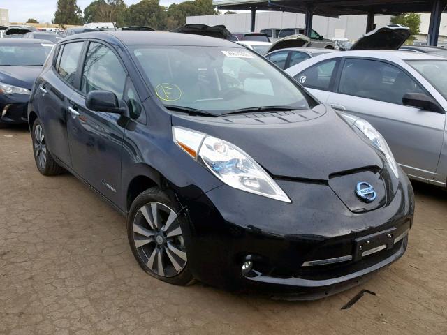 1N4BZ0CP3GC300282 - 2016 NISSAN LEAF SV BLACK photo 1