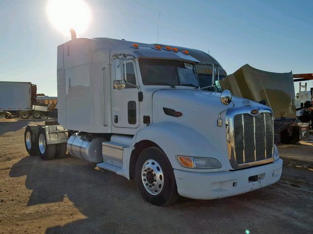 1XPHDU9X39D774035 - 2009 PETERBILT 386 WHITE photo 1