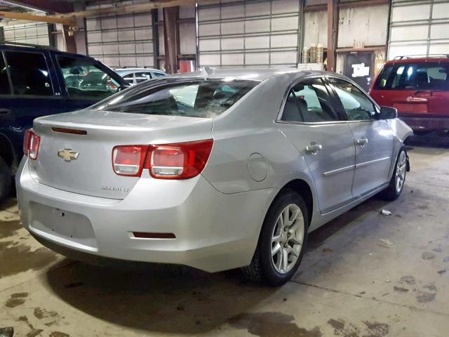 1G11C5SA5DF304287 - 2013 CHEVROLET MALIBU 1LT ვერცხლისფერი ფოტო 4