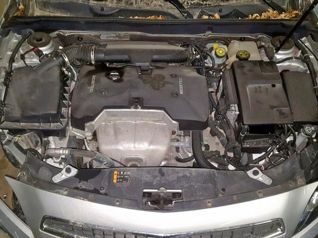 1G11C5SA5DF304287 - 2013 CHEVROLET MALIBU 1LT ვერცხლისფერი ფოტო 7