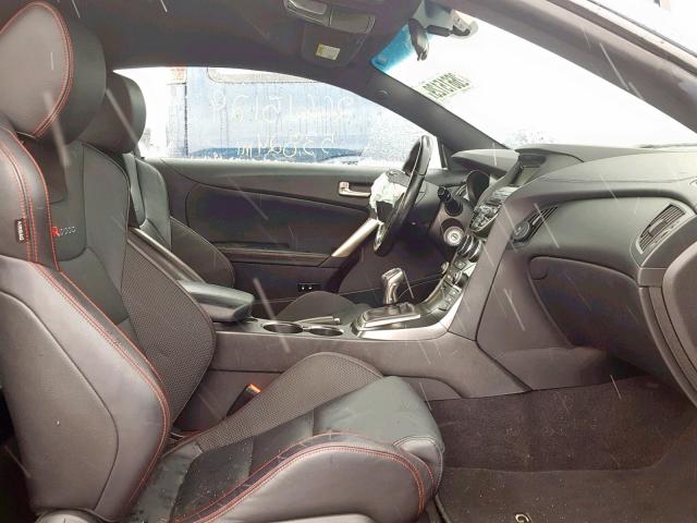 KMHHT6KD0EU121376 - 2014 HYUNDAI GENESIS CO BLUE photo 5