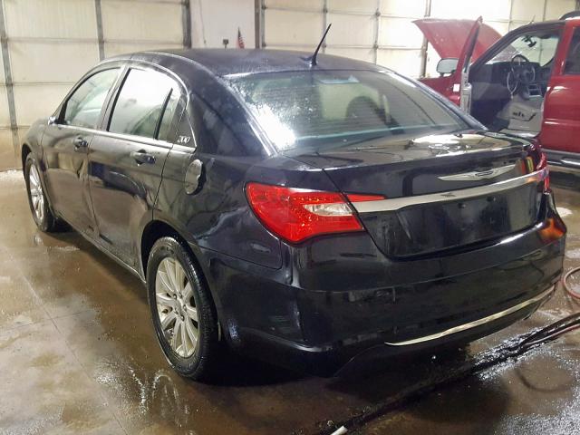 1C3CCBBB5DN516527 - 2013 CHRYSLER 200 TOURIN BLACK photo 3