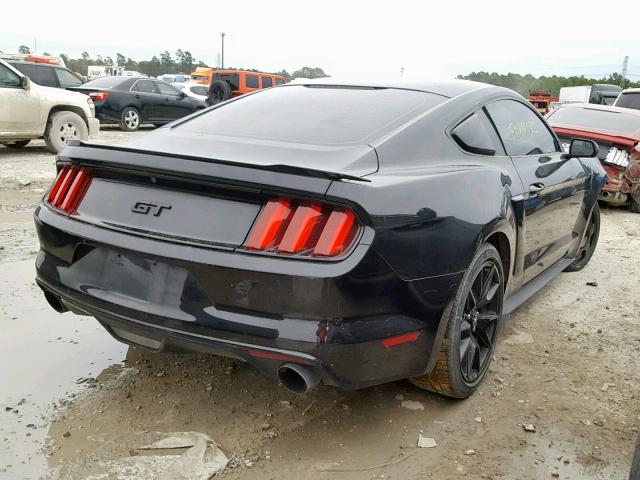 1FA6P8CF9H5265587 - 2017 FORD MUSTANG GT BLACK photo 4