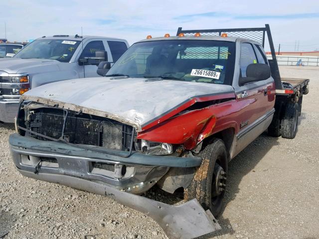 3B7MC33D4VM545423 - 1997 DODGE RAM 3500 SILVER photo 2