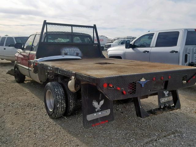 3B7MC33D4VM545423 - 1997 DODGE RAM 3500 SILVER photo 3