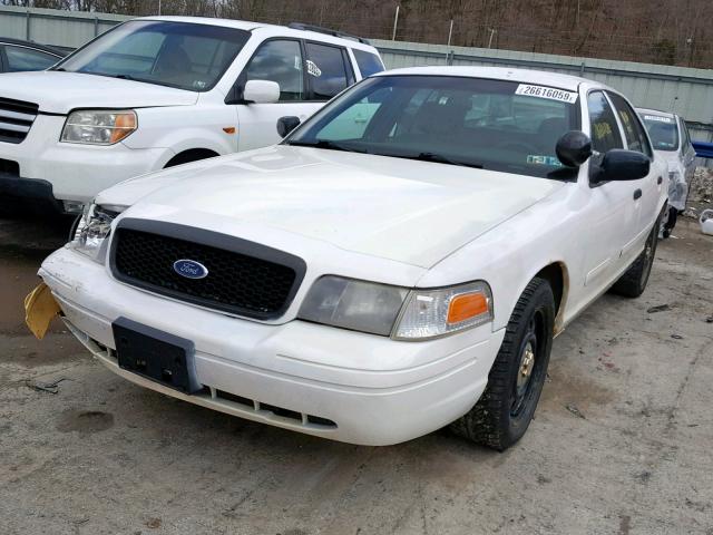 2FAHP71W37X148803 - 2007 FORD CROWN VICT WHITE photo 2