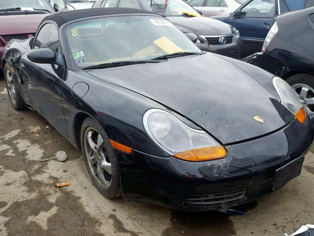 WP0CA29862U626100 - 2002 PORSCHE BOXSTER BLACK photo 1