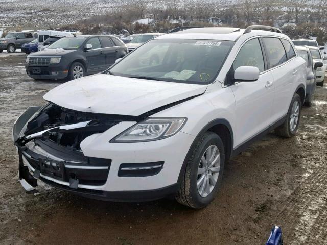 JM3TB28V580130765 - 2008 MAZDA CX-9 WHITE photo 2