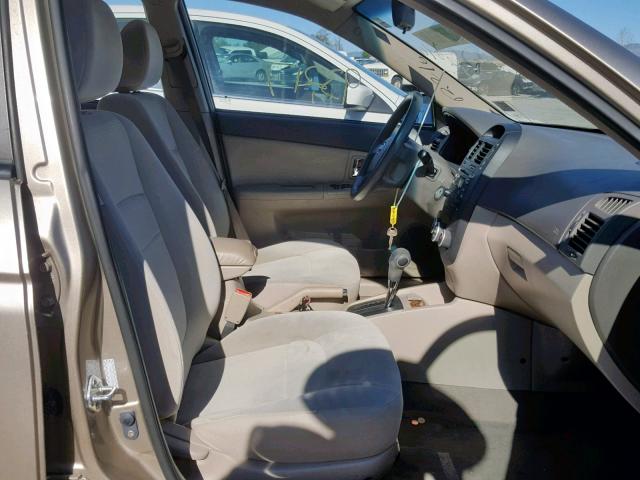 KNAFE121785576851 - 2008 KIA SPECTRA EX SILVER photo 5