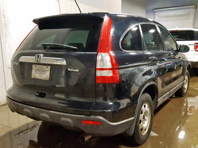 JHLRE38707C019736 - 2007 HONDA CR-V EXL BLUE photo 4