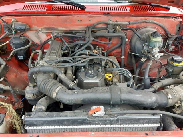 JT4RN93P5N5061960 - 1992 TOYOTA PICKUP 1/2 RED photo 7