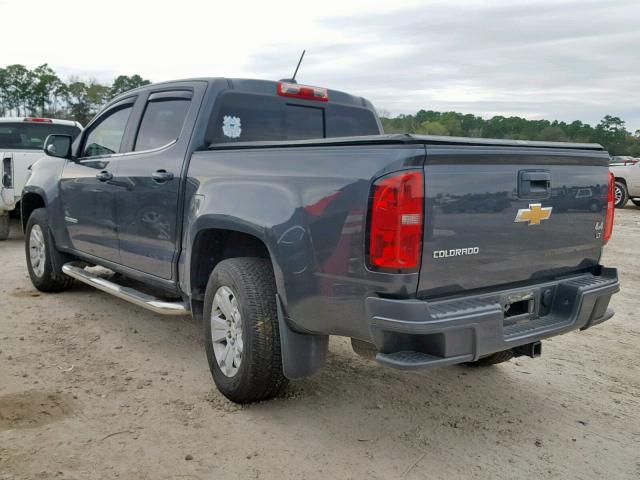 1GCGSCE35G1392345 - 2016 CHEVROLET COLORADO L GRAY photo 3