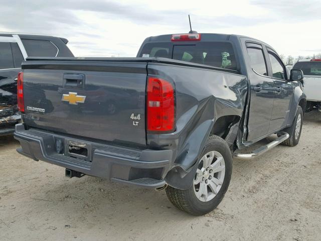1GCGSCE35G1392345 - 2016 CHEVROLET COLORADO L GRAY photo 4