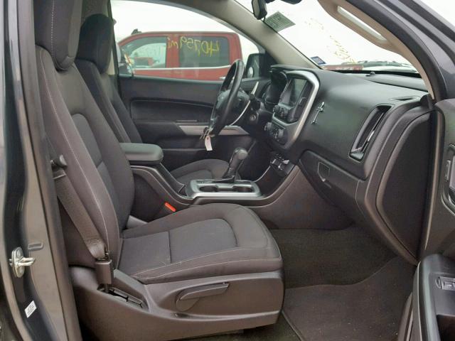 1GCGSCE35G1392345 - 2016 CHEVROLET COLORADO L GRAY photo 5