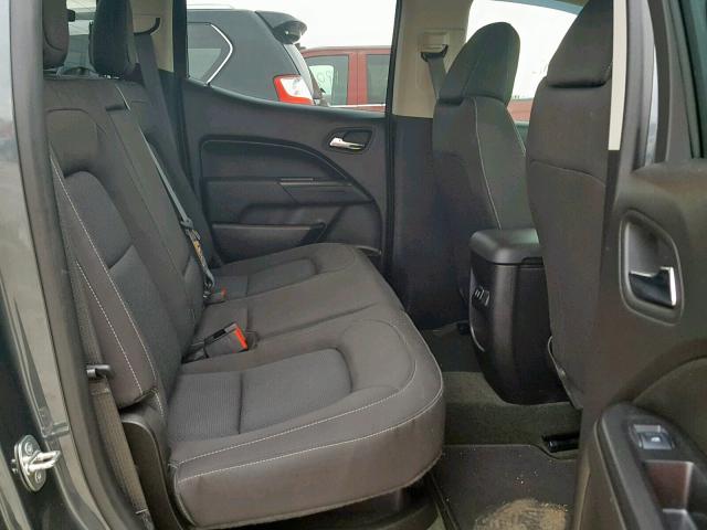 1GCGSCE35G1392345 - 2016 CHEVROLET COLORADO L GRAY photo 6