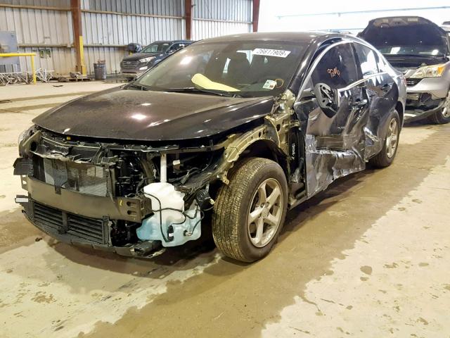 1G1ZB5ST5JF176796 - 2018 CHEVROLET MALIBU LS BLACK photo 2