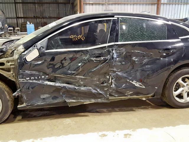 1G1ZB5ST5JF176796 - 2018 CHEVROLET MALIBU LS BLACK photo 9