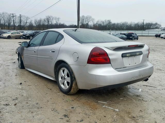 2G2WP552961157878 - 2006 PONTIAC GRAND PRIX SILVER photo 3