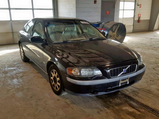 YV1RS61R112036197 - 2001 VOLVO S60 BLACK photo 1