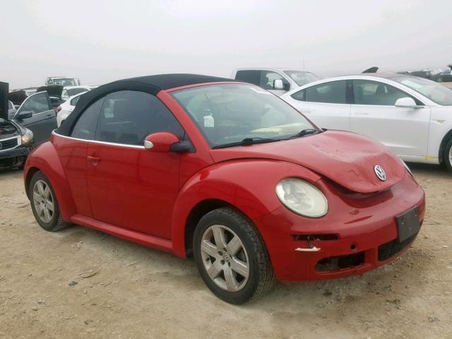 3VWRF31Y17M401475 - 2007 VOLKSWAGEN NEW BEETLE Qırmızı foto 1