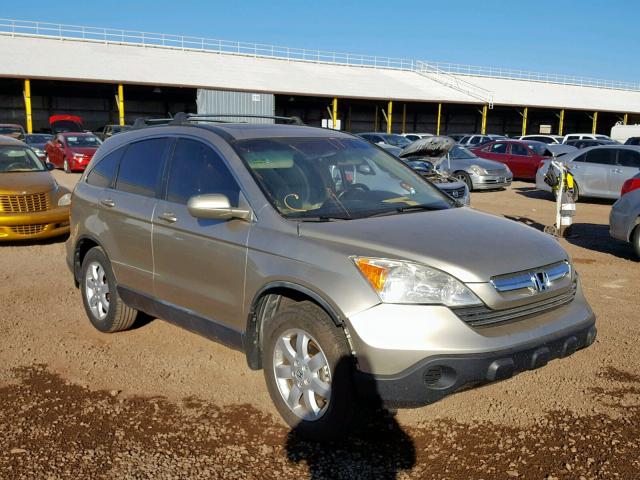 JHLRE38738C036466 - 2008 HONDA CR-V EXL GOLD photo 1