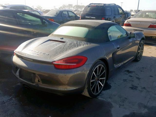 WP0CA2A88DS114042 - 2013 PORSCHE BOXSTER GRAY photo 4