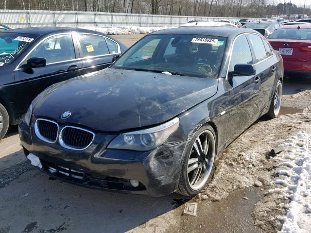 WBANF735X6CG65287 - 2006 BMW 530 XI BLACK photo 2