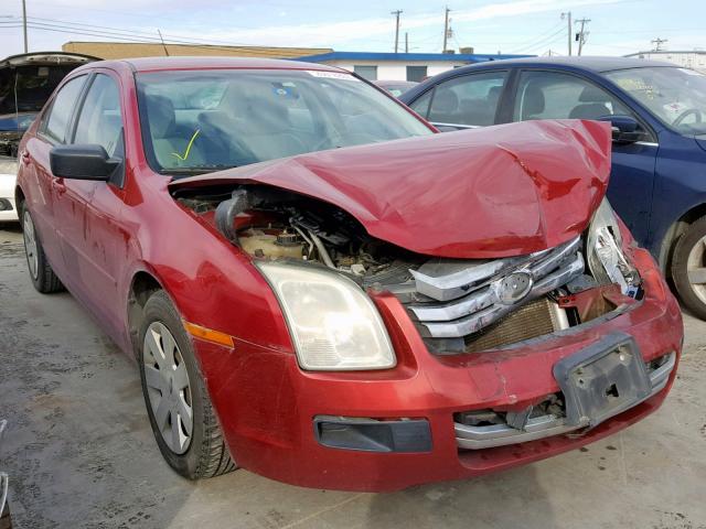 3FAHP06Z29R141014 - 2009 FORD FUSION S RED photo 1