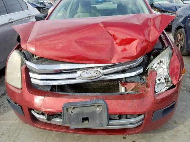 3FAHP06Z29R141014 - 2009 FORD FUSION S RED photo 9