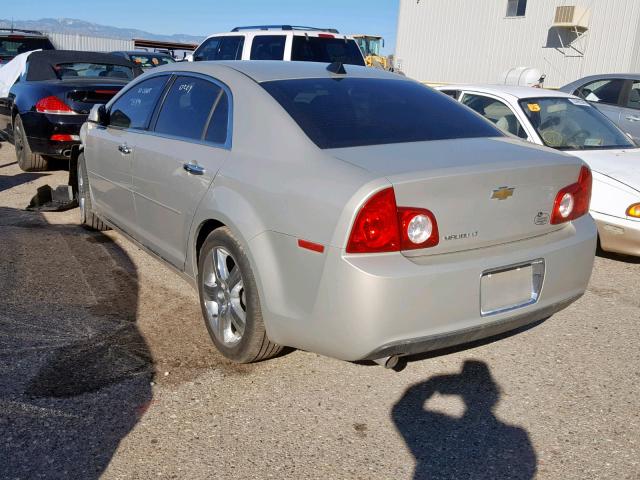 1G1ZC5E04CF246791 - 2012 CHEVROLET MALIBU 1LT GOLD photo 3