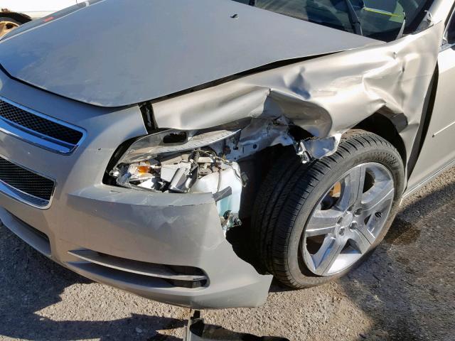 1G1ZC5E04CF246791 - 2012 CHEVROLET MALIBU 1LT GOLD photo 9