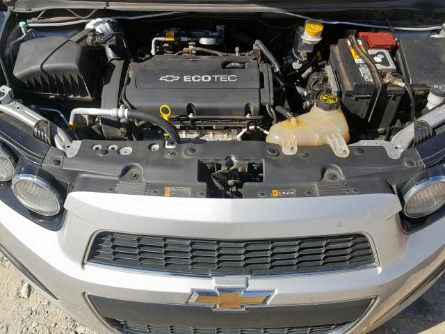 1G1JB6SH8C4167751 - 2012 CHEVROLET SONIC LS 银色 照片 7