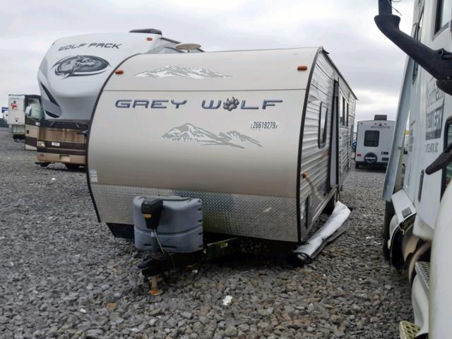 4X4TCKE2XEK021776 - 2014 WILDWOOD GREY WOLF GRAY photo 2