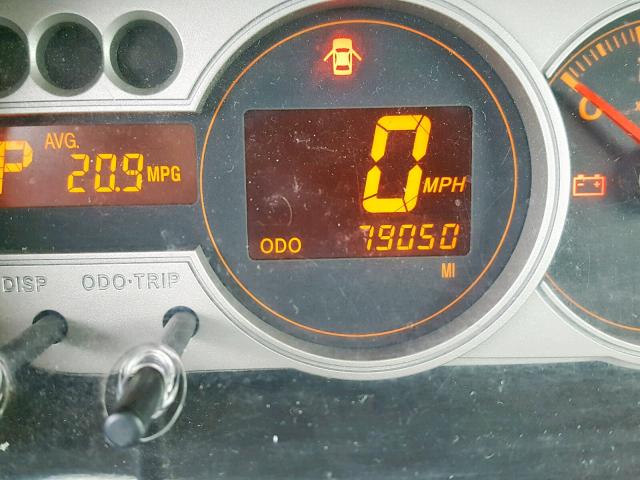 JTLKE50E081019127 - 2008 TOYOTA SCION XB MAROON photo 8