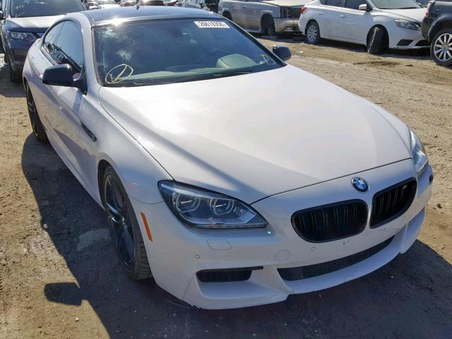 WBAYM9C50DDW20233 - 2013 BMW 650 I WHITE photo 1