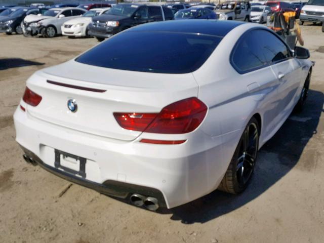 WBAYM9C50DDW20233 - 2013 BMW 650 I WHITE photo 4