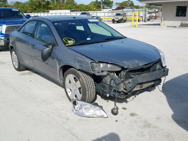 1G2ZH58N674268099 - 2007 PONTIAC G6 GT GRAY photo 1