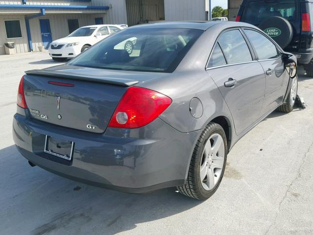 1G2ZH58N674268099 - 2007 PONTIAC G6 GT GRAY photo 4