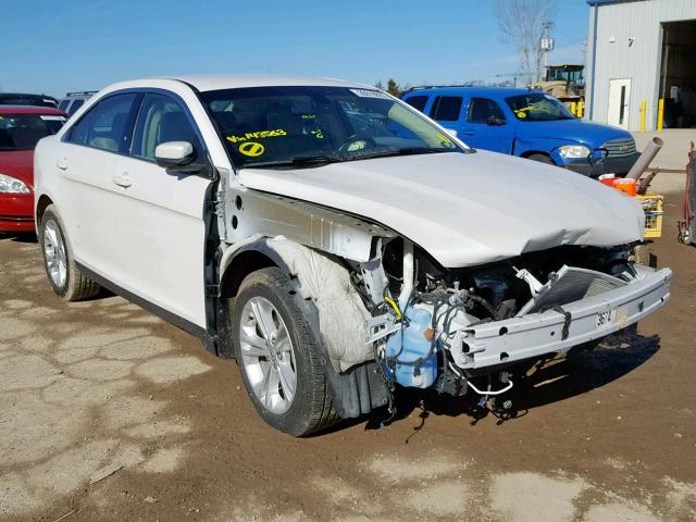 1FAHP2E84EG143563 - 2014 FORD TAURUS SEL WHITE photo 1