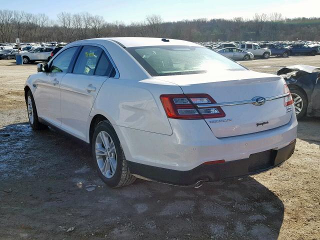 1FAHP2E84EG143563 - 2014 FORD TAURUS SEL WHITE photo 3