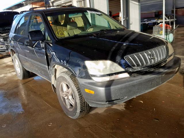 JTJHF10U410172184 - 2001 LEXUS RX 300 BLACK photo 1