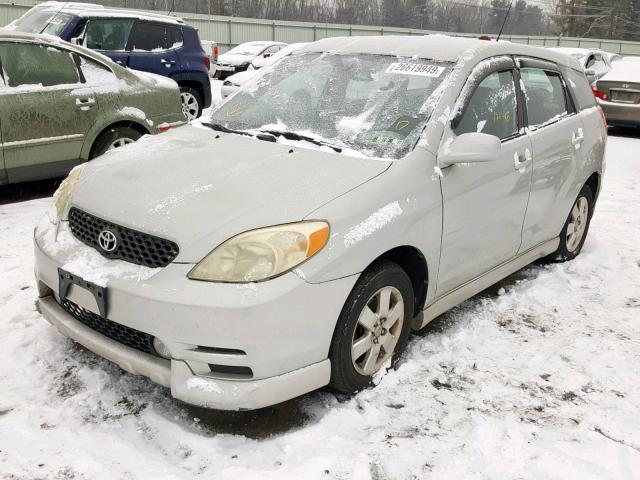 2T1KR32E23C128355 - 2003 TOYOTA COROLLA MA SILVER photo 2