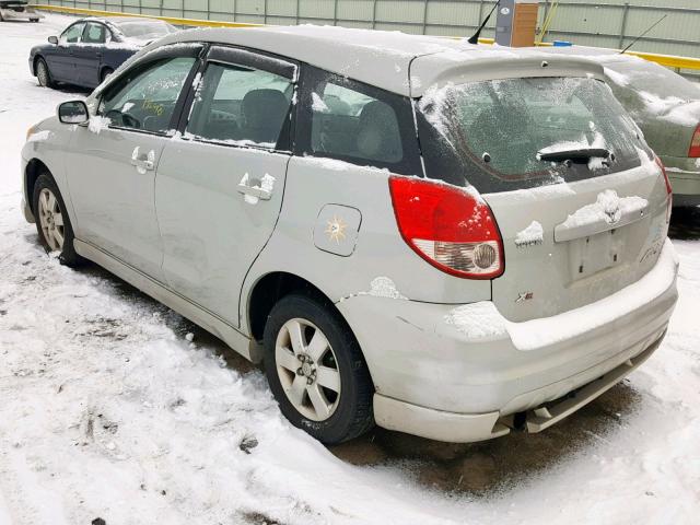 2T1KR32E23C128355 - 2003 TOYOTA COROLLA MA SILVER photo 3