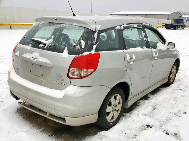 2T1KR32E23C128355 - 2003 TOYOTA COROLLA MA SILVER photo 4