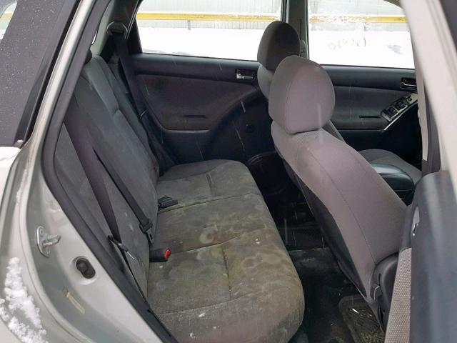 2T1KR32E23C128355 - 2003 TOYOTA COROLLA MA SILVER photo 6