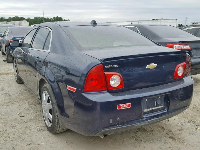 1G1ZB5E01CF277077 - 2012 CHEVROLET MALIBU LS BLUE photo 3