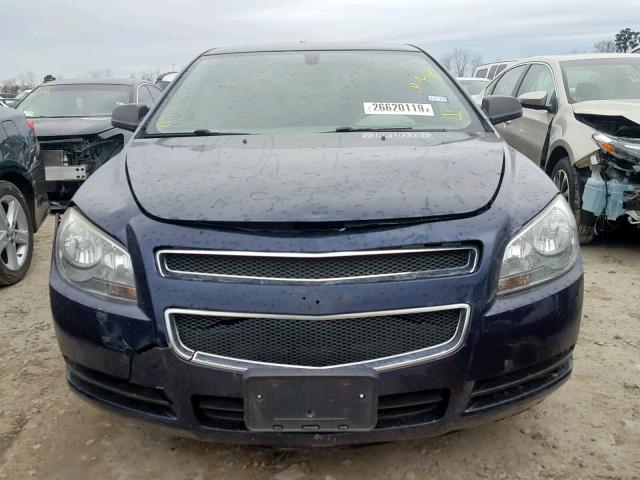 1G1ZB5E01CF277077 - 2012 CHEVROLET MALIBU LS BLUE photo 9