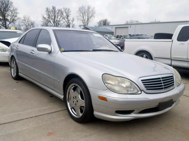 WDBNG73J82A266652 - 2002 MERCEDES-BENZ S 55 AMG SILVER photo 1