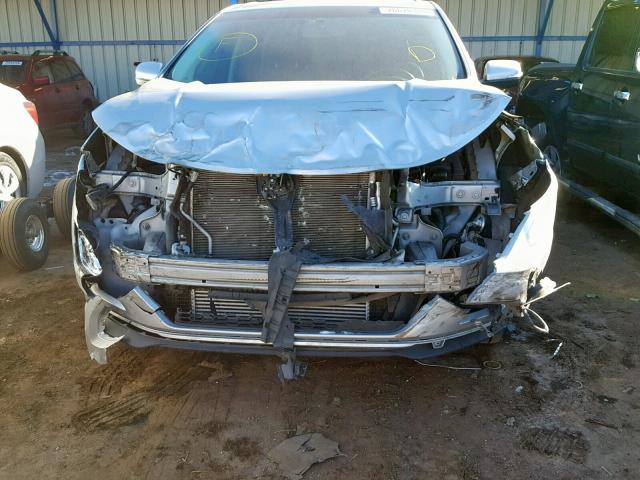 2FMTK4AP0FBB53250 - 2015 FORD EDGE SPORT SILVER photo 9