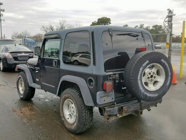 1J4FY19S2XP417418 - 1999 JEEP WRANGLER / BLACK photo 3